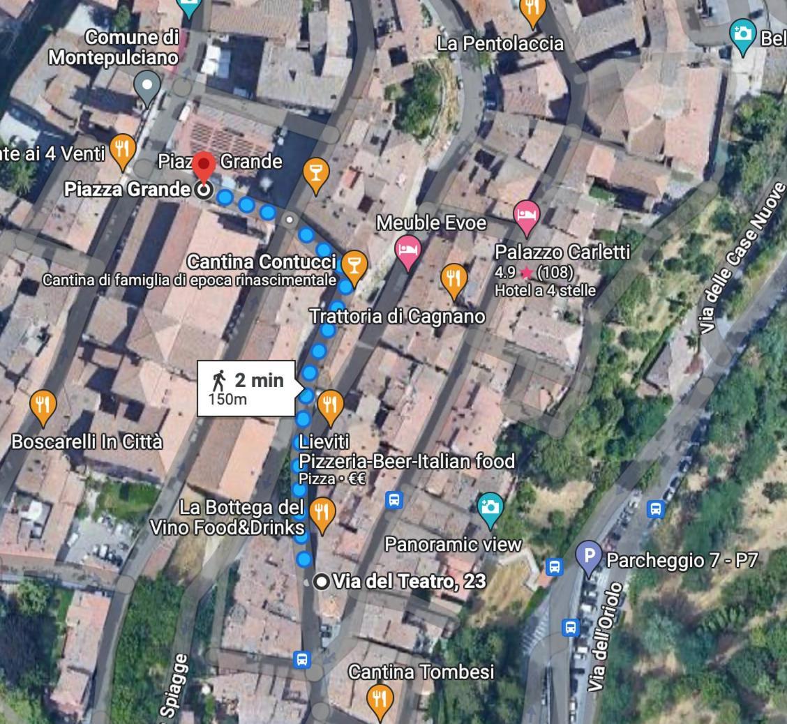 Appartement A Due Passi Da Piazza Grande à Montepulciano Stazione Extérieur photo